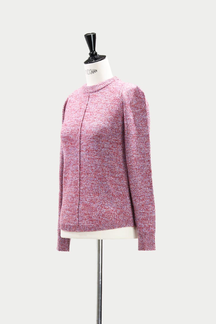 マチャット　ショルダーミックスニット（ブラック） マチャット machatt ショルダーミックスニット ブラック 新品