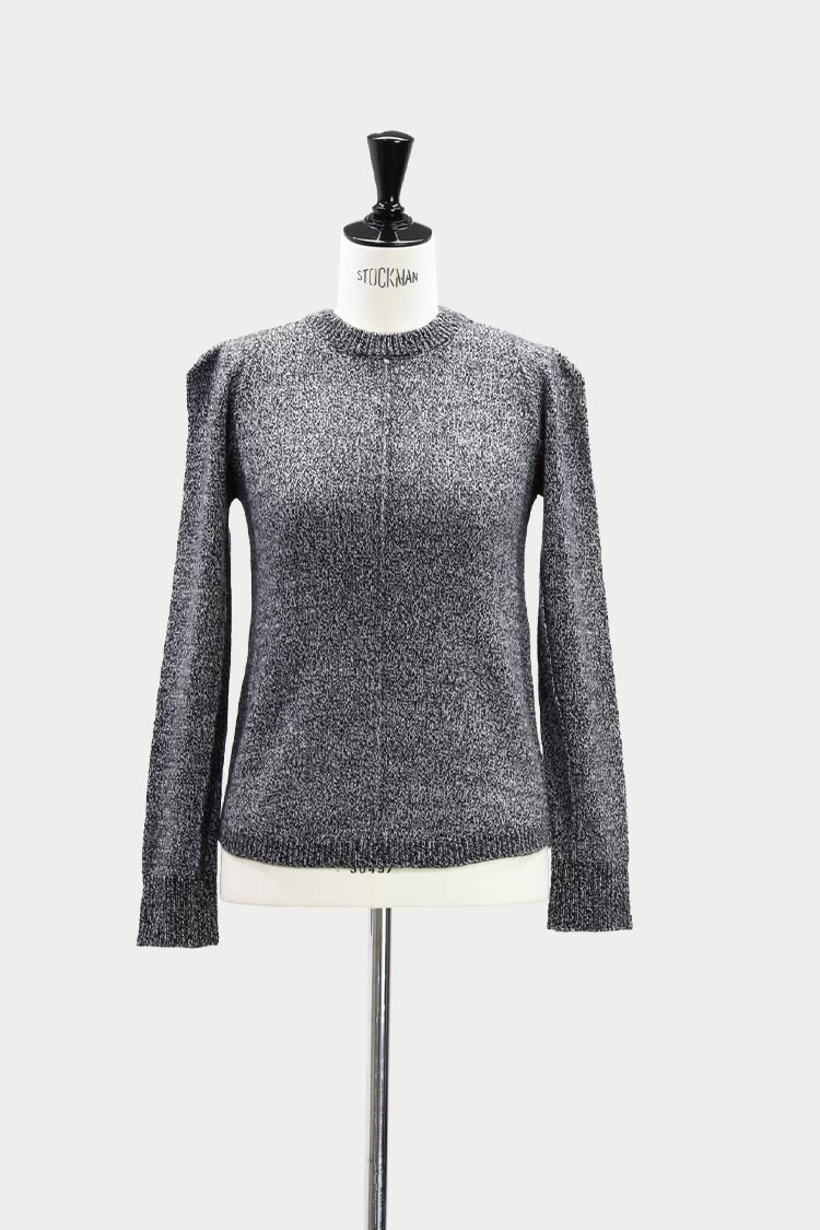 マチャット machatt ショルダーミックスニット ブラック 新品