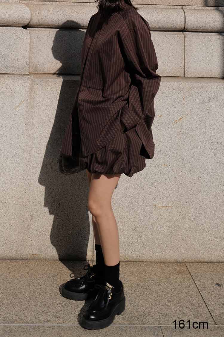 ストライプタイプライターシャツ | MACHATT ONLINE STORE