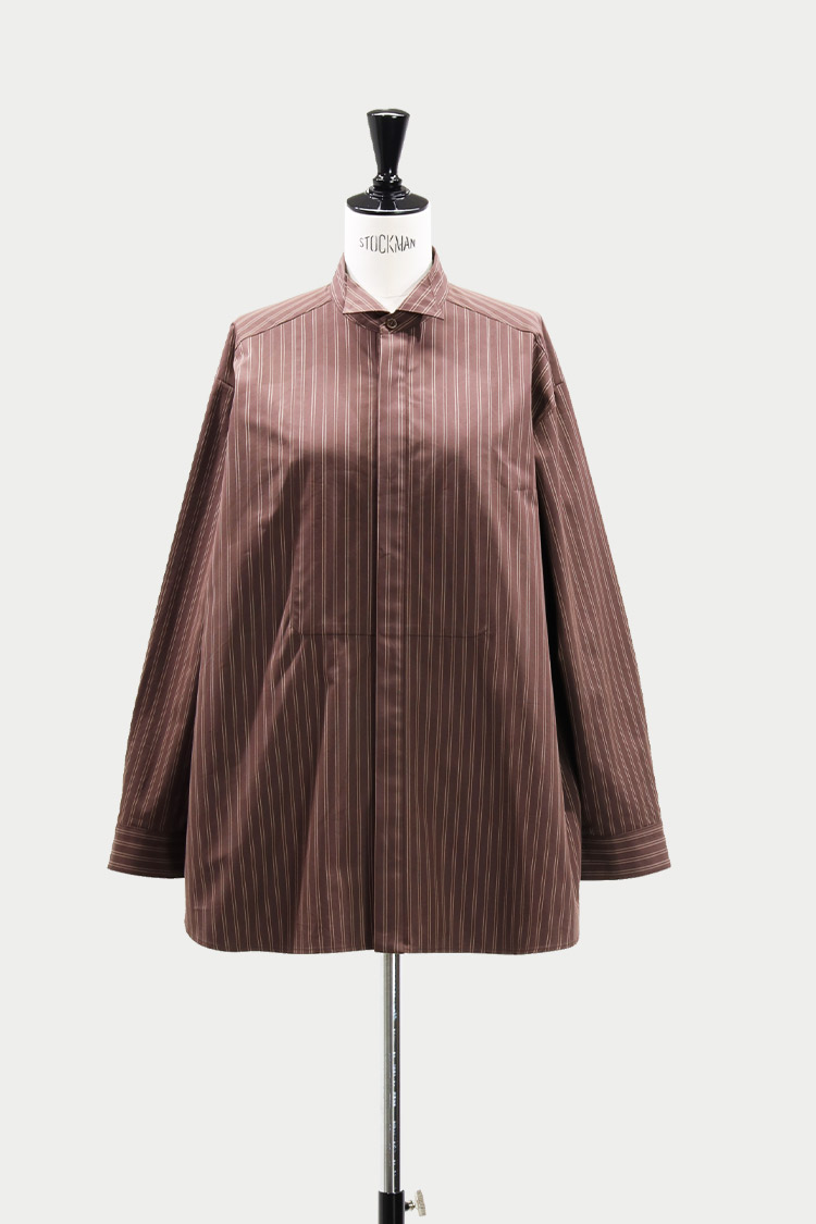 ストライプタイプライターシャツ | MACHATT ONLINE STORE