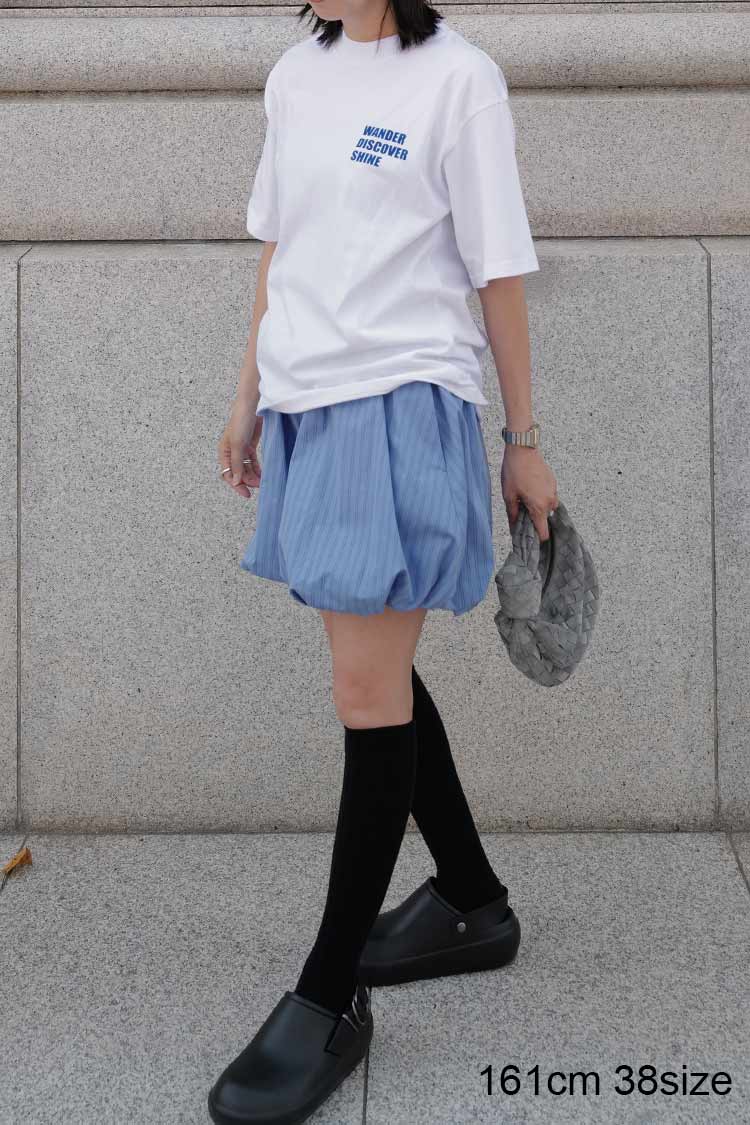 ストライプバルーンショートパンツ | MACHATT ONLINE STORE