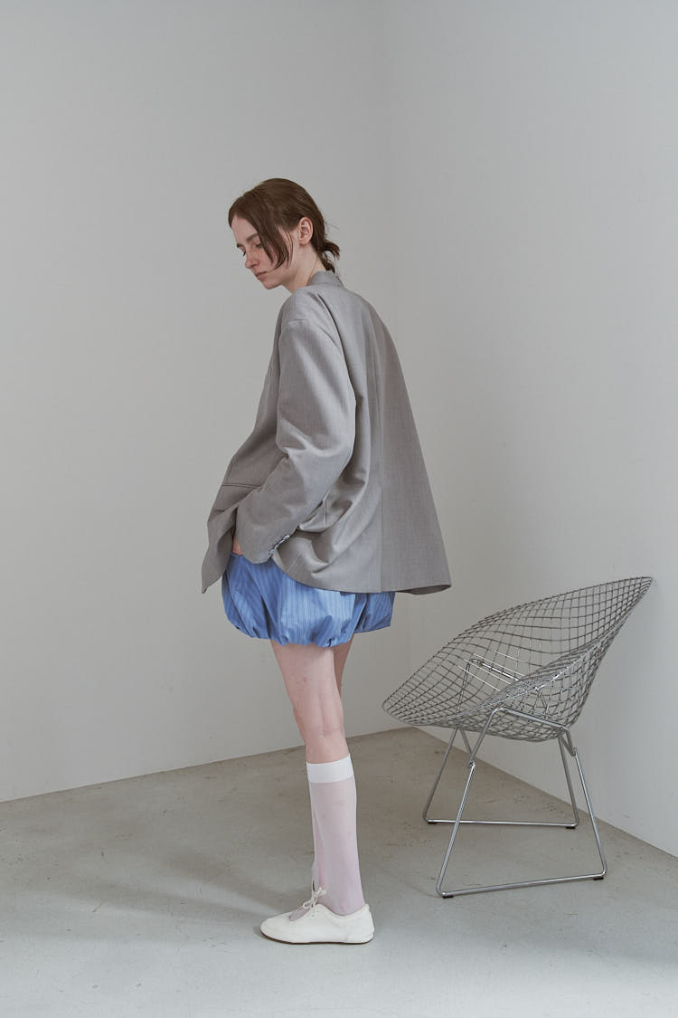 ストライプバルーンショートパンツ | MACHATT ONLINE STORE