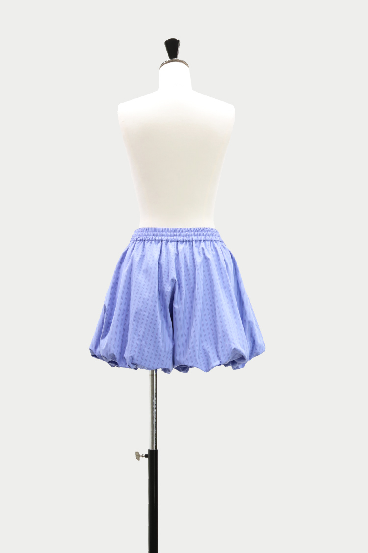 【新品】Machatt ストライプバルーンショートパンツ　36 ストライプバルーンショートパンツ | MACHATT ONLINE STORE