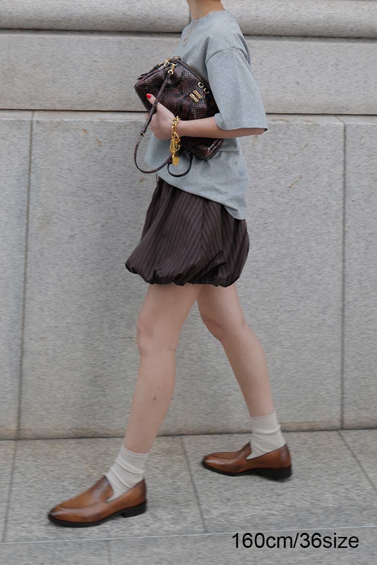 ストライプバルーンショートパンツ | MACHATT ONLINE STORE