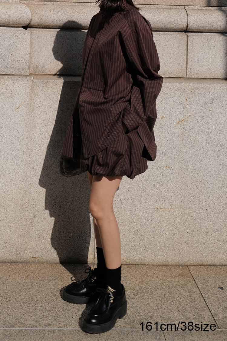 ストライプバルーンショートパンツ | MACHATT ONLINE STORE