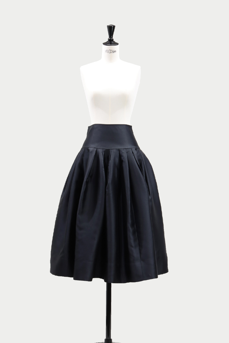 machatt メタリックスカート タックフォルムスカート | MACHATT ONLINE STORE