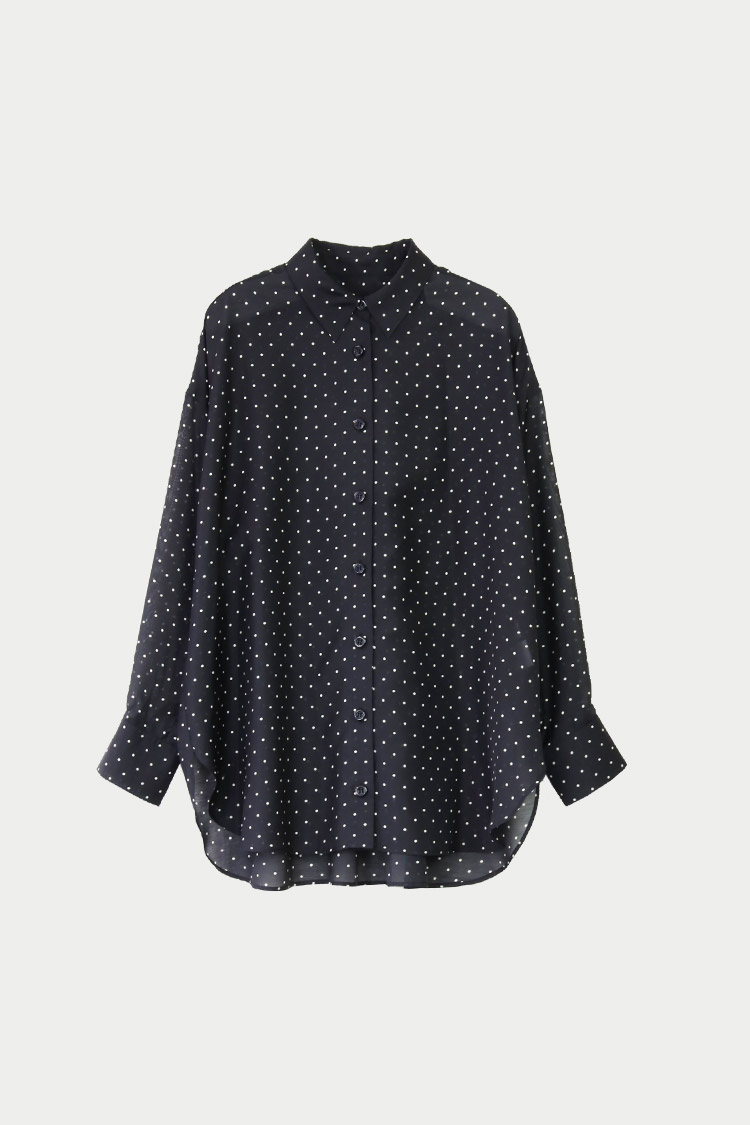 machatt マチャット　ドットトップス ドットシアーシャツ | MACHATT ONLINE STORE