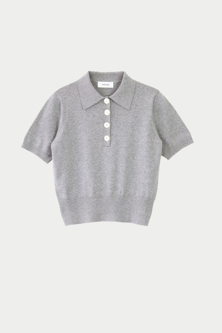 新作　MACHATT コットンポロニット コットンポロニット | MACHATT ONLINE STORE