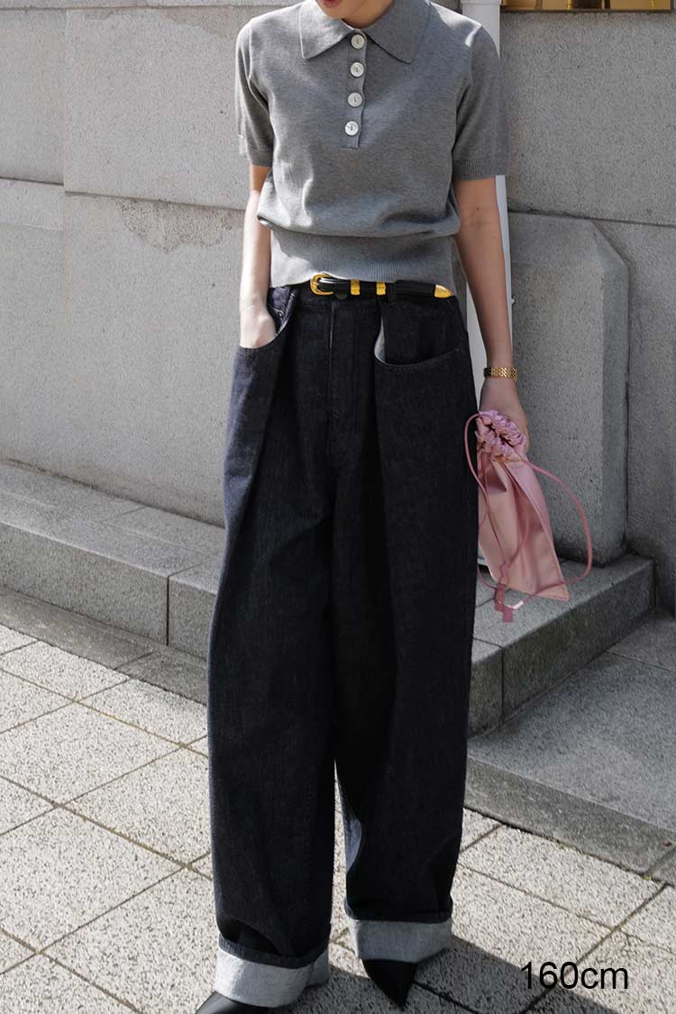 MACHATT コットンポロニット コットンポロニット | MACHATT ONLINE STORE