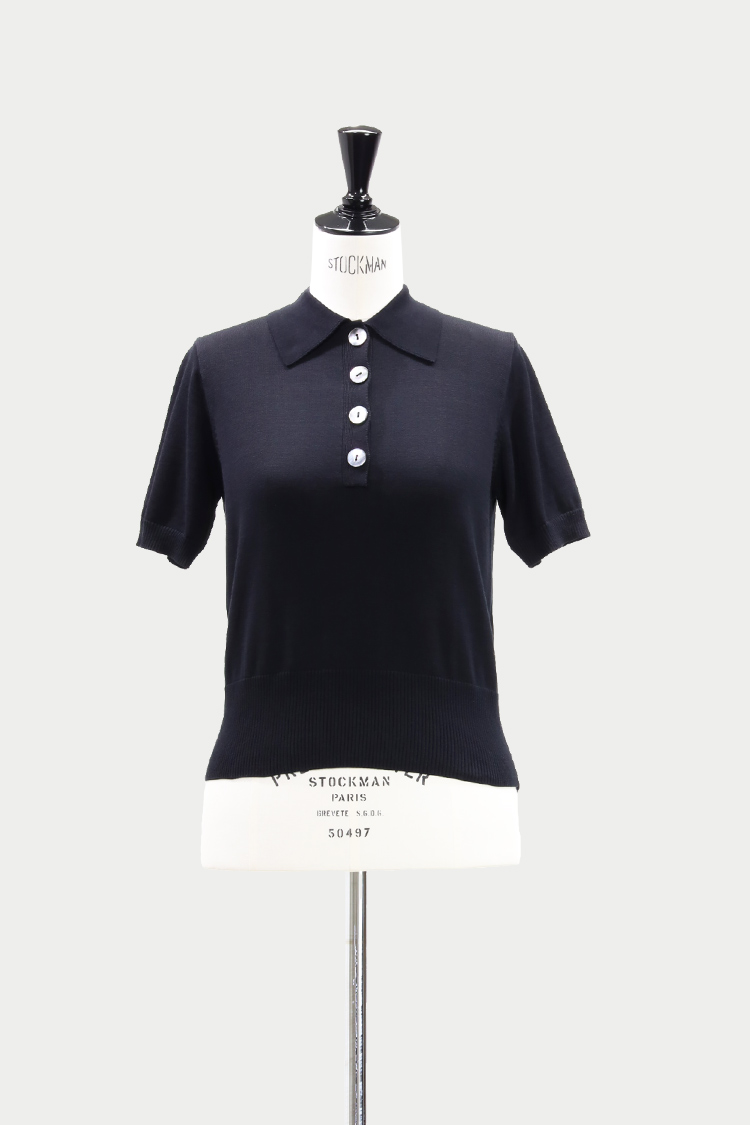 MACHATT コットンポロニット コットンポロニット | MACHATT ONLINE STORE