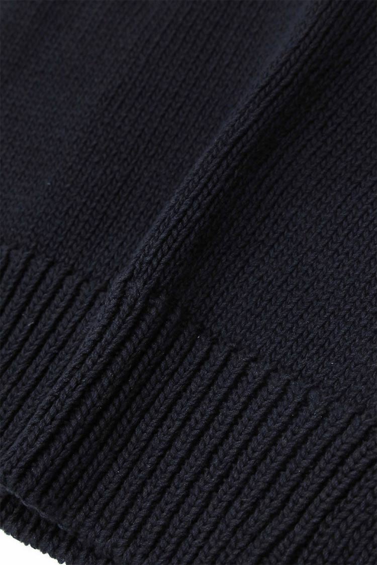 MACHATT 2026SS バックオープンニット　ブラック バックオープンニット | MACHATT ONLINE STORE