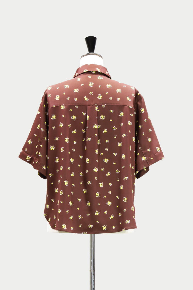 美品 MACHATT フラワープリント 半袖トップス フラワープリントシャツ | MACHATT ONLINE STORE