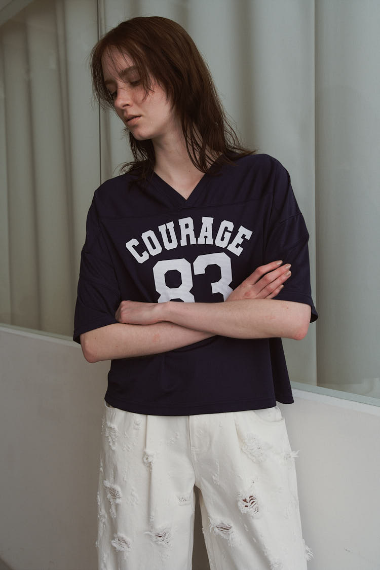 machattプリントTシャツ ナンバーメッシュTシャツ | MACHATT ONLINE STORE