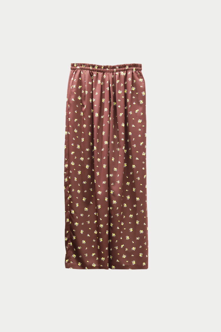 MACHATT フラワープリントパンツ フラワープリントパンツ | MACHATT ONLINE STORE
