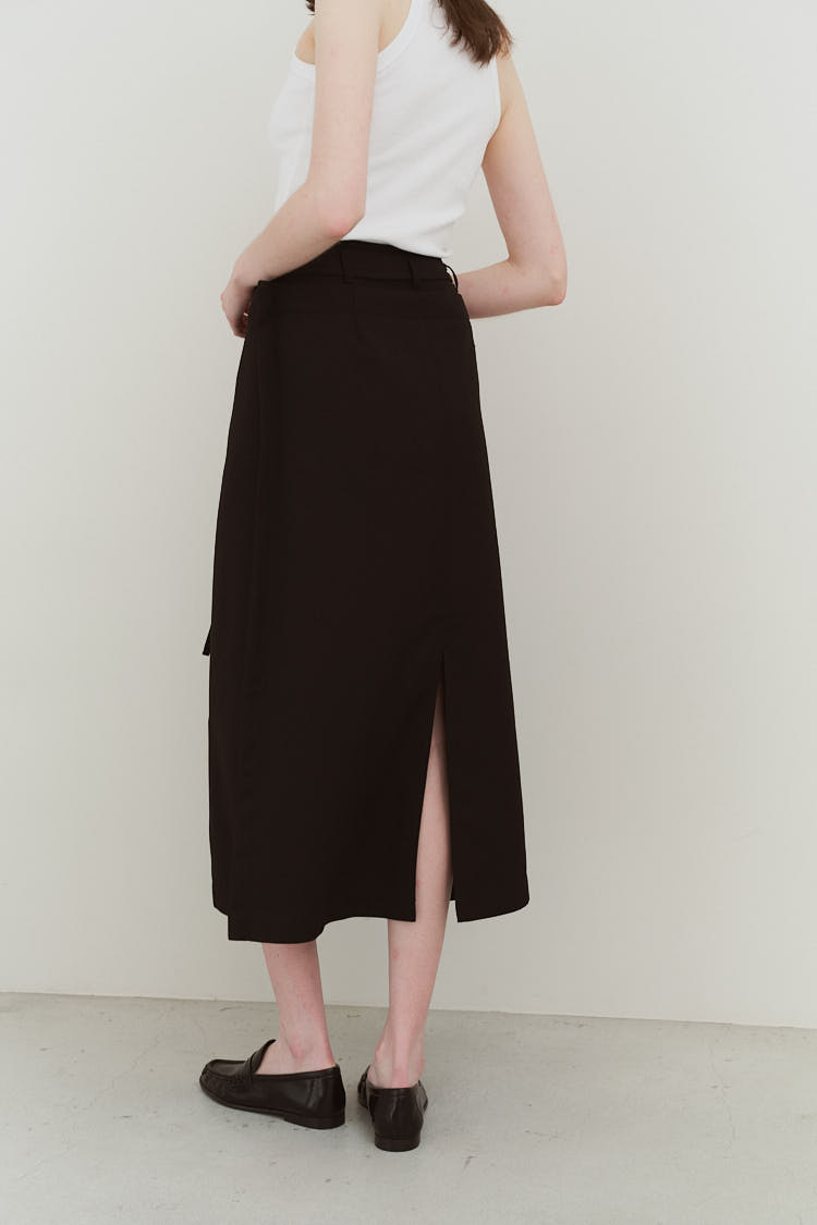 マチャット　新品　スカート サージラップスカート | MACHATT ONLINE STORE