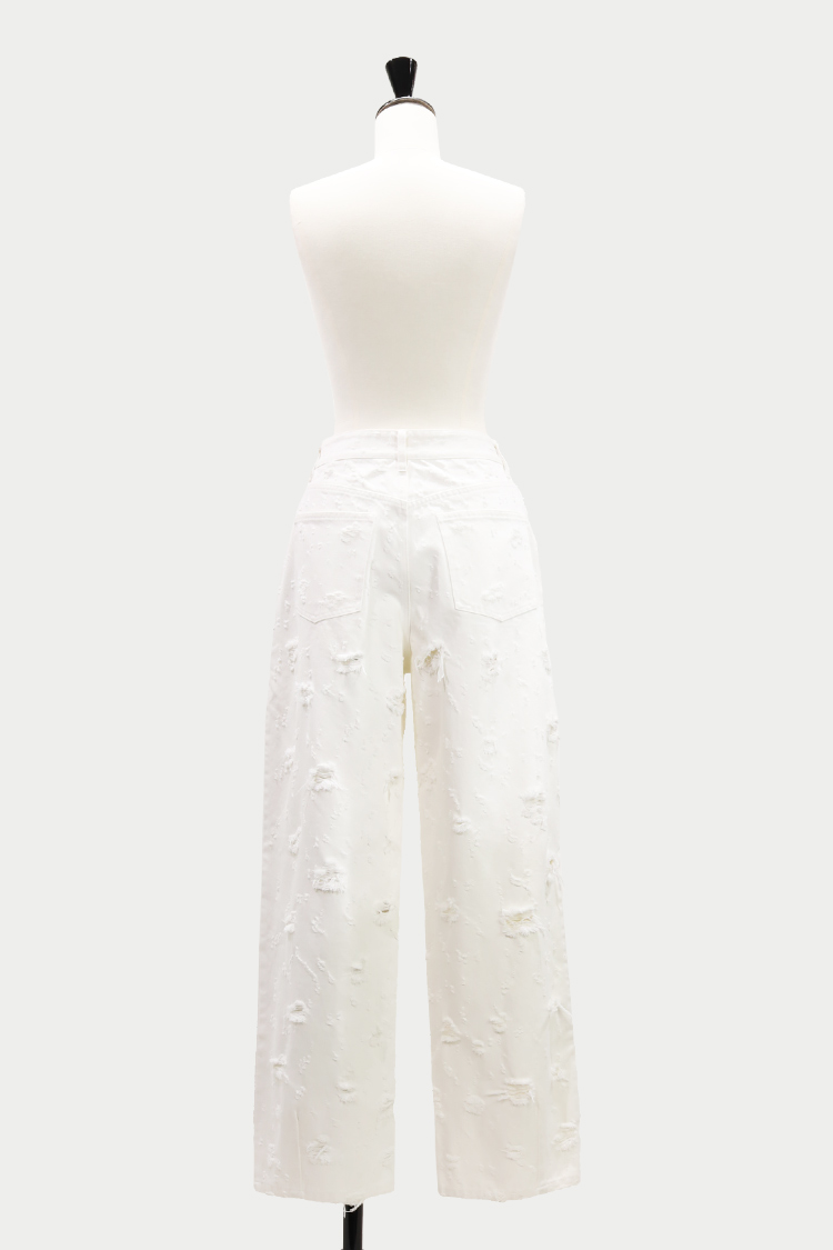 ダメージホワイトデニム | MACHATT ONLINE STORE