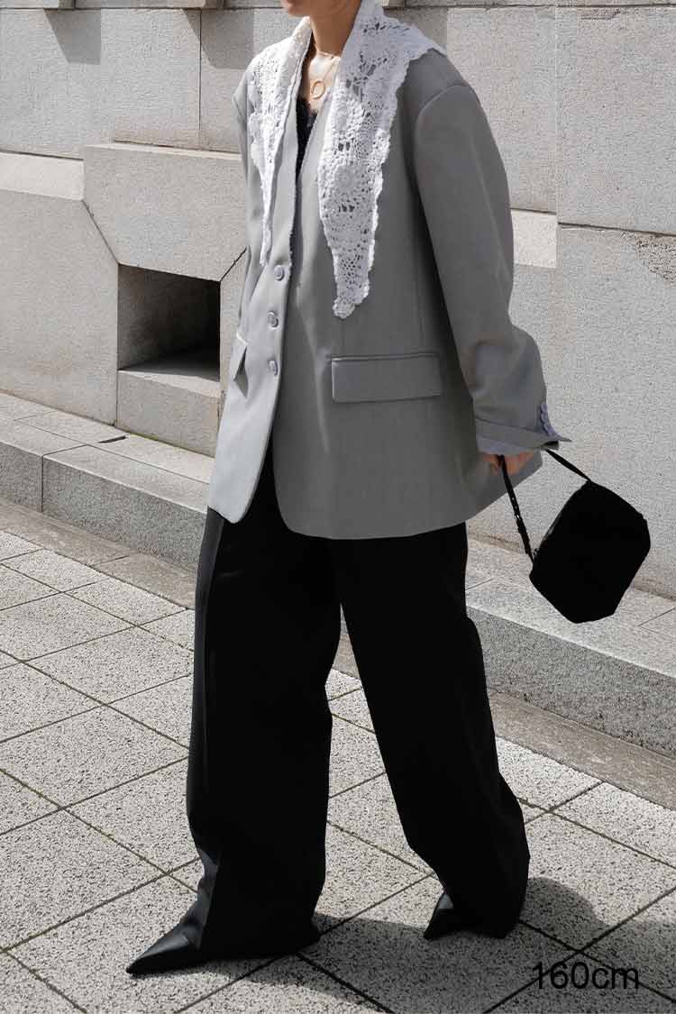 machatt マチャット　サージノーカラーオーバージャケット　ジャケット サージノーカラーオーバージャケット | MACHATT ONLINE STORE