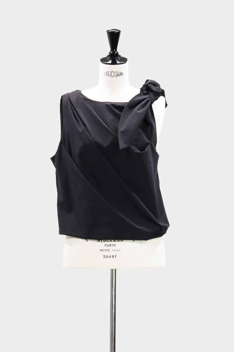 machatt マチャット ダブルフラッフィーハーフパンツ ブラック リップストップリボントップス | MACHATT ONLINE STORE