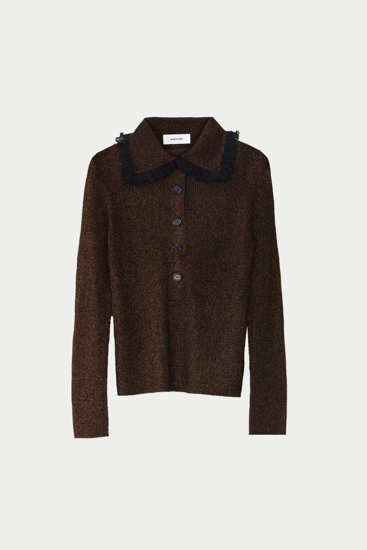 新品★machatt★エラスティックベスト（ブラウン） MACHATT ONLINE STORE