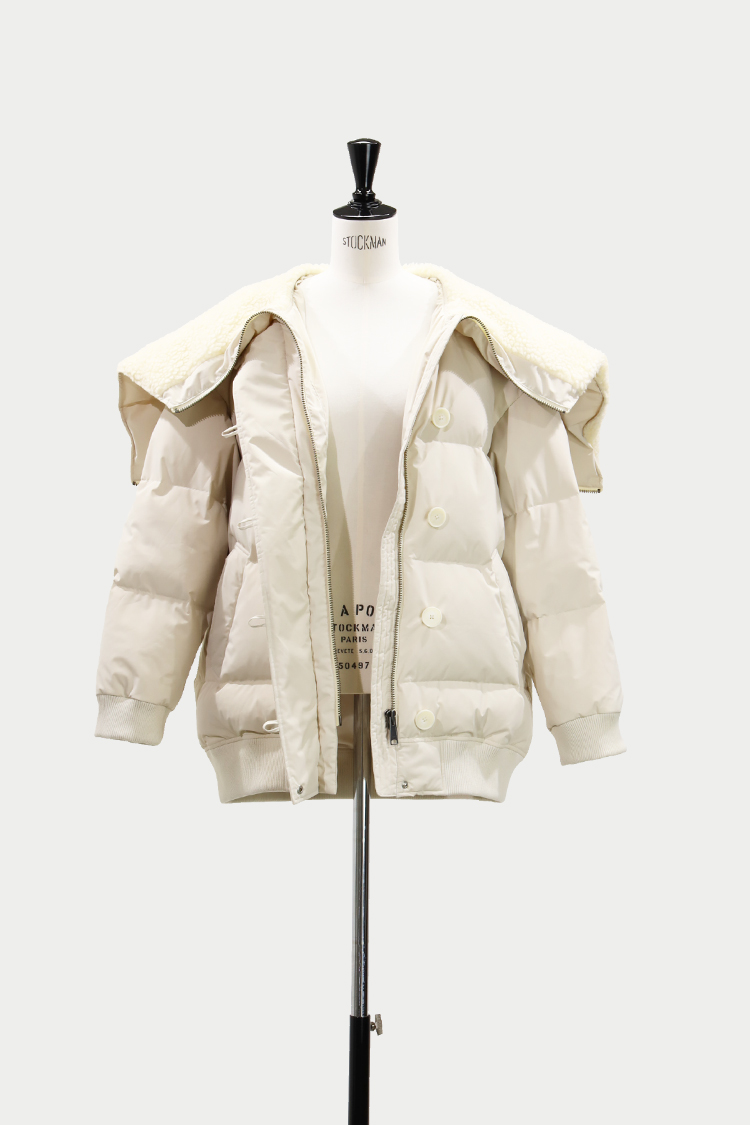 ボアフードダウンコート | MACHATT ONLINE STORE